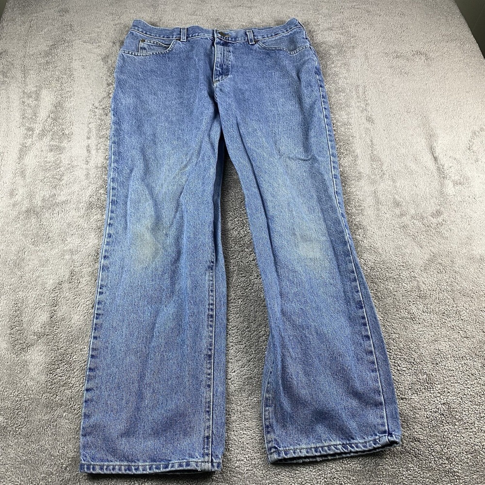 Riders Mens Jeans 38x32* Blue Carpenter‎ Straight